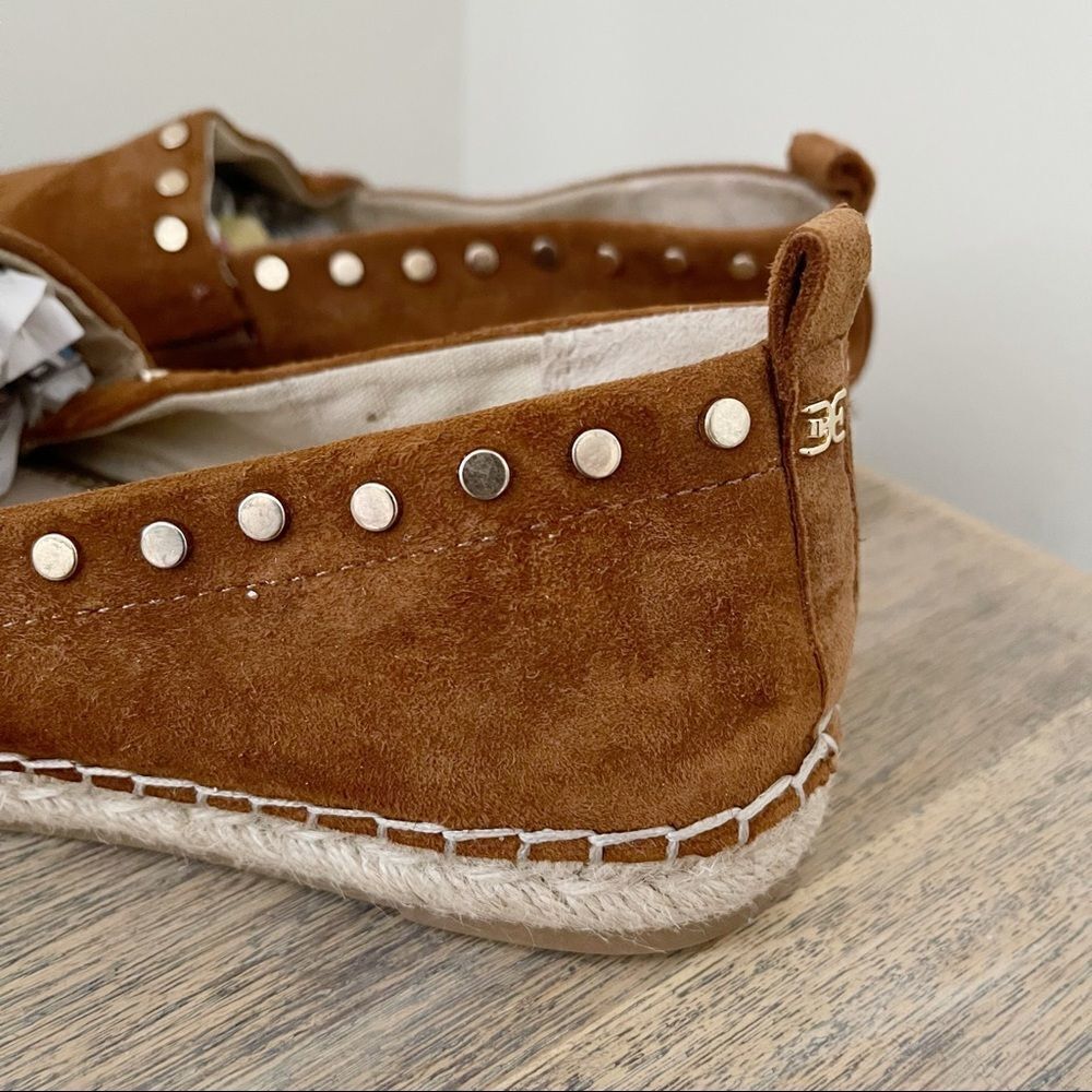 Sam Edelman Koda Brown Suede Slip On Espradilles size 9 preowned - Picture 5 of 8